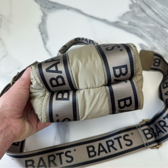 Barts Crossbody Shoulder Bag Purse Tactical Puffer Military Green Small Compact - Picture 3 of 9